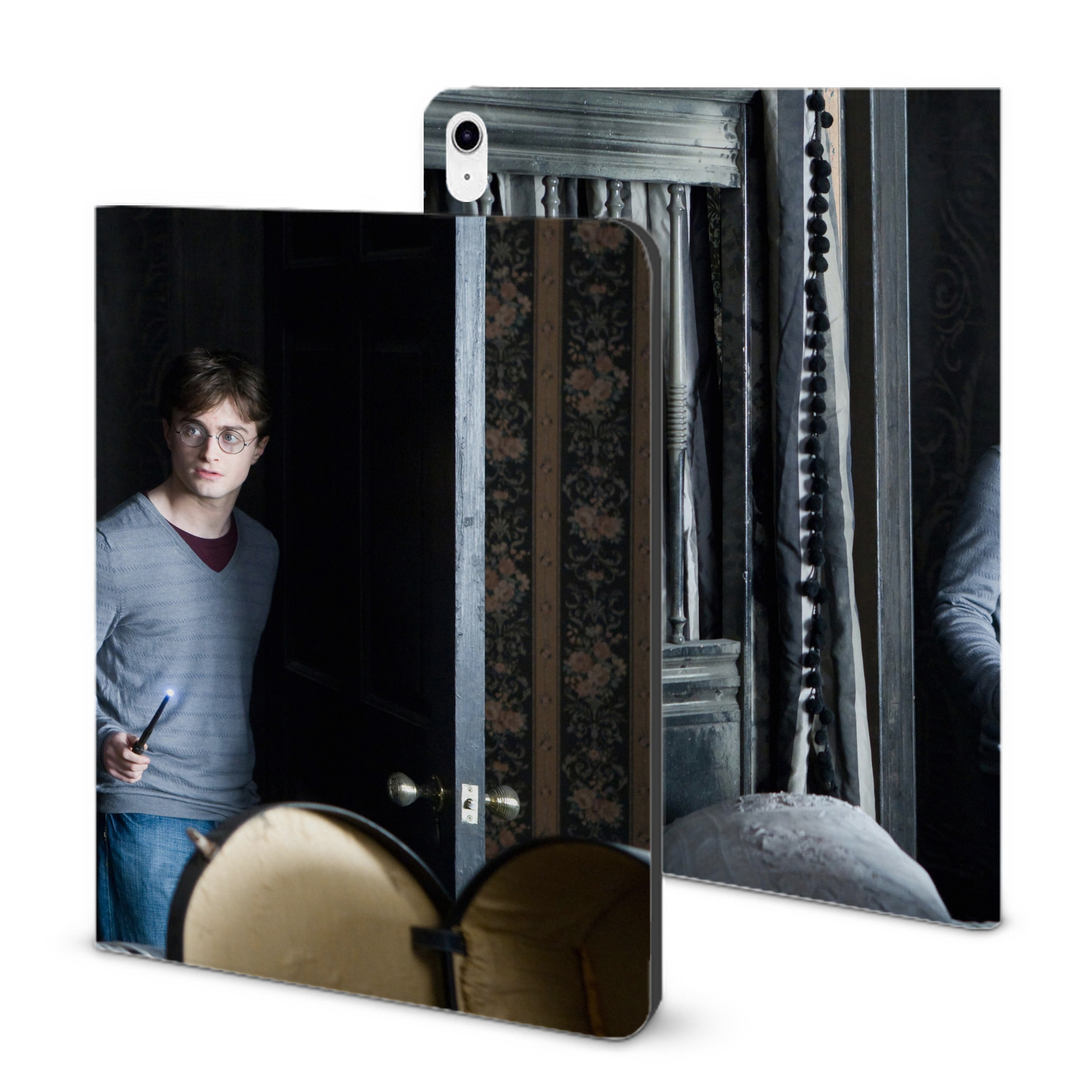 （画像用） Harry Potter ハリー・ポッターシリーズ IPad ケース ブック型 PUレザー TPU 耐衝撃 軽量 薄型 ペン収納なし 全面保護 IPad 各モデル対応